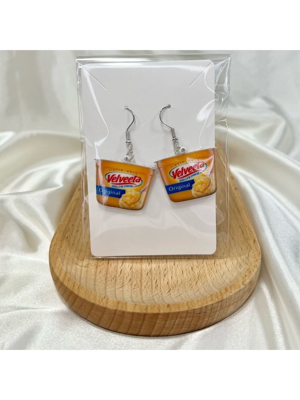 Velveeta Macaroni & Cheese Earring